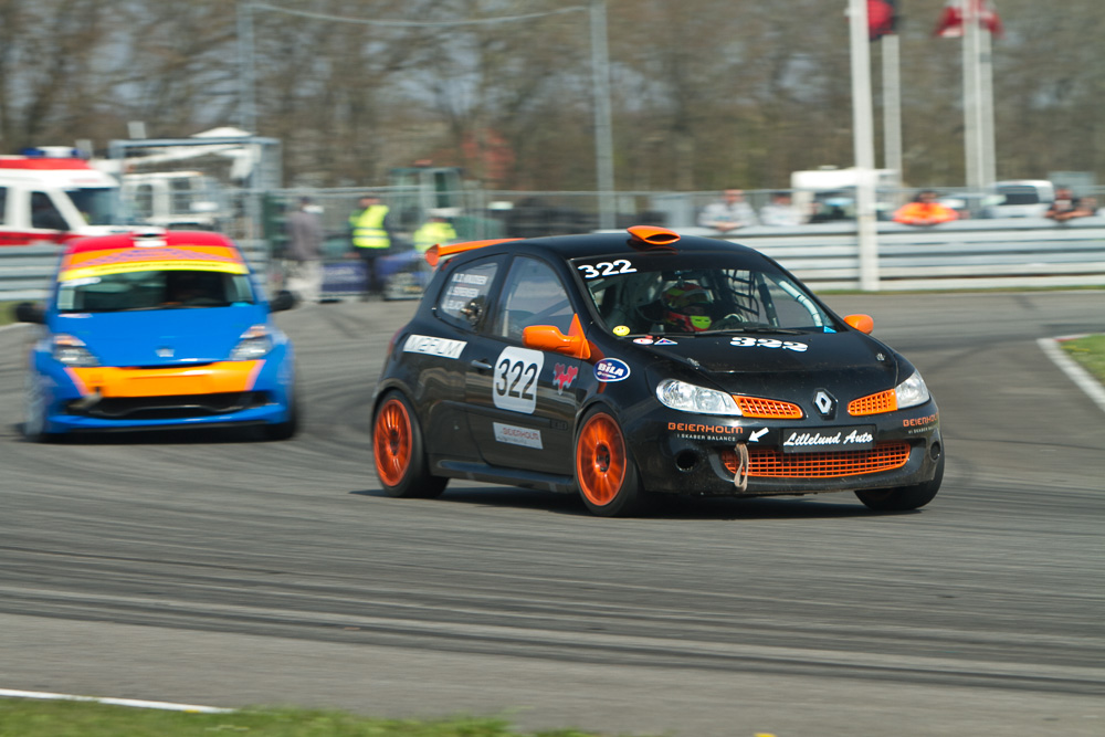 Niklas Dall Knudsen fik debut i Danish Endurance Championship med Go Faster
(Foto: Gripping Media)